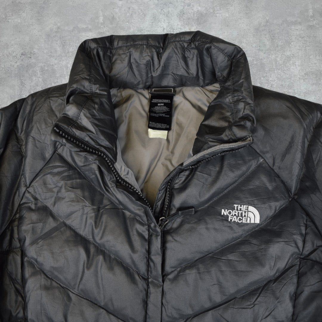The North Face 550 szürke női tollkabát