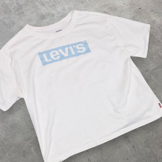 Levi's box logo crop póló
