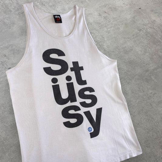 Stüssy Letters print trikó