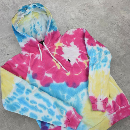 Ralph Lauren batikolt kapucnis pulóver