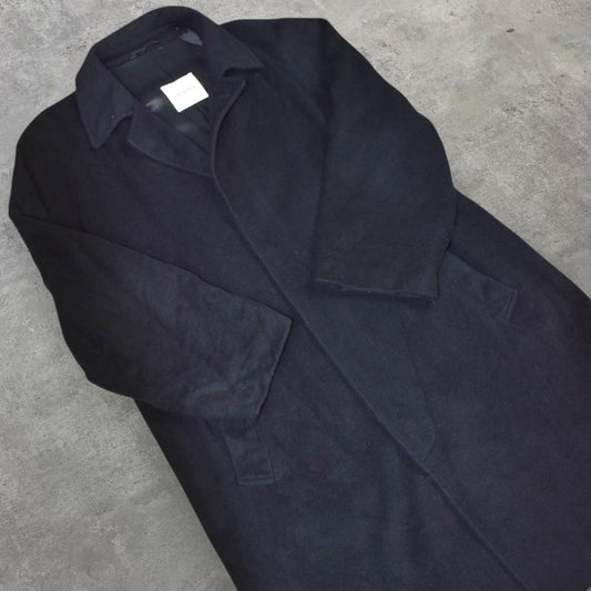 Trussardi fekete szövetkabát