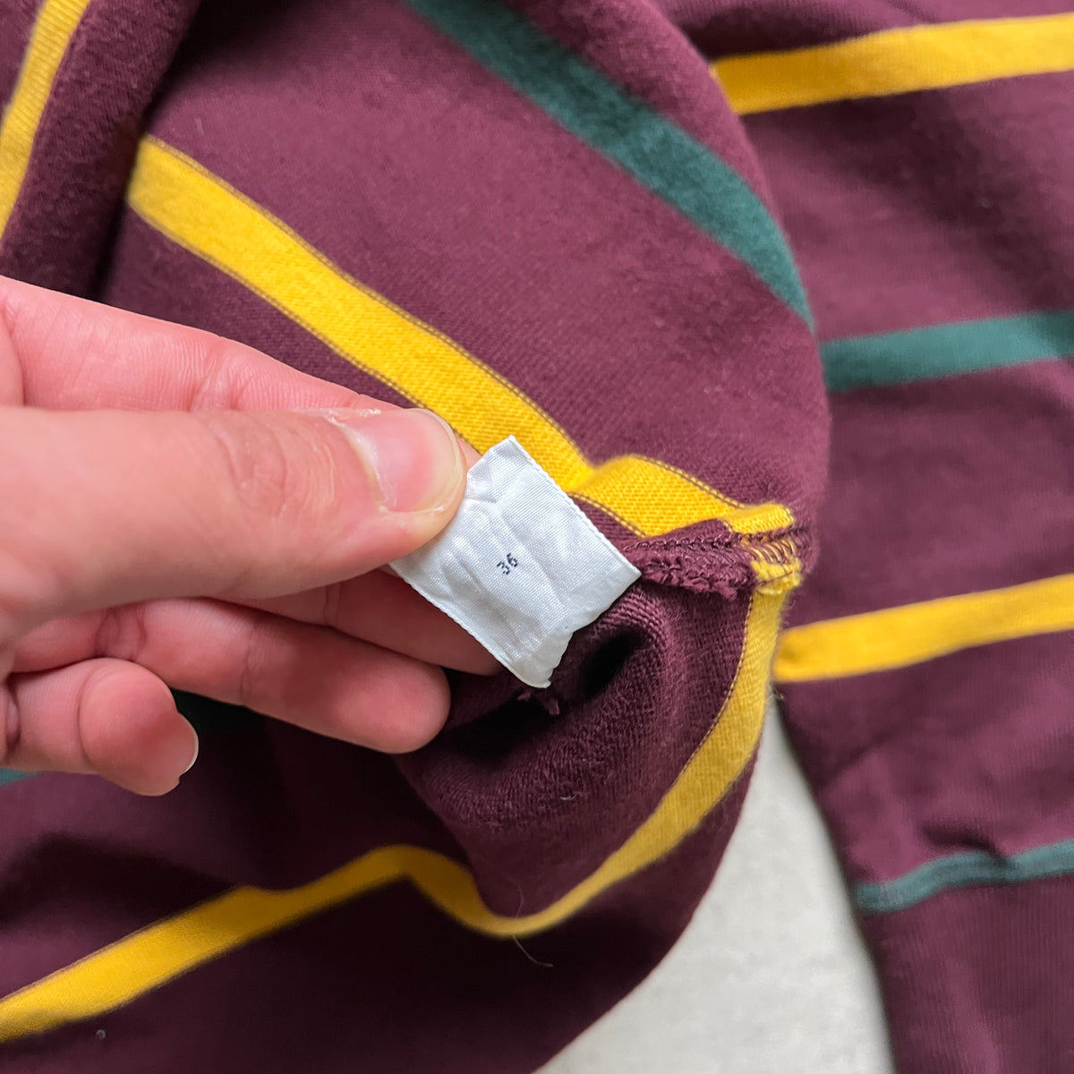 Ralph Lauren csíkos rugbyshirt