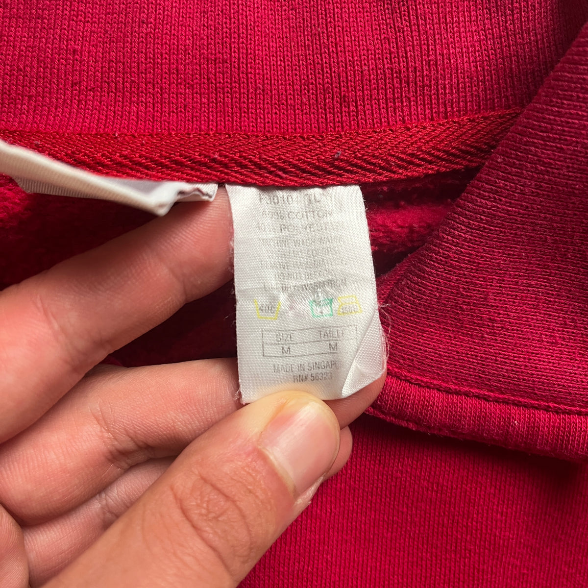 Vintage 90's Nike Fitness quaterzip pulóver