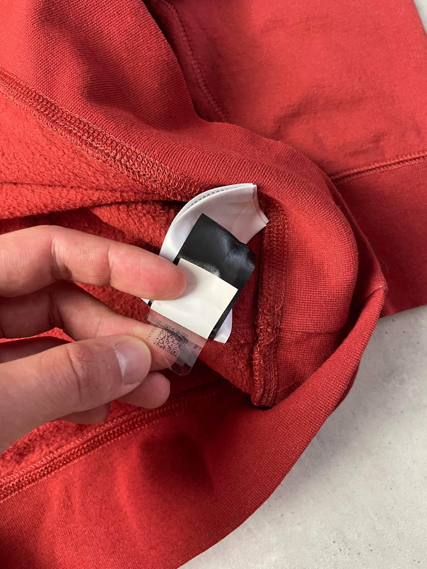 The North Face piros női crewneck