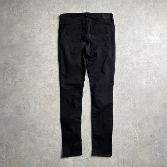 Levi's fekete 711 farmernadrág