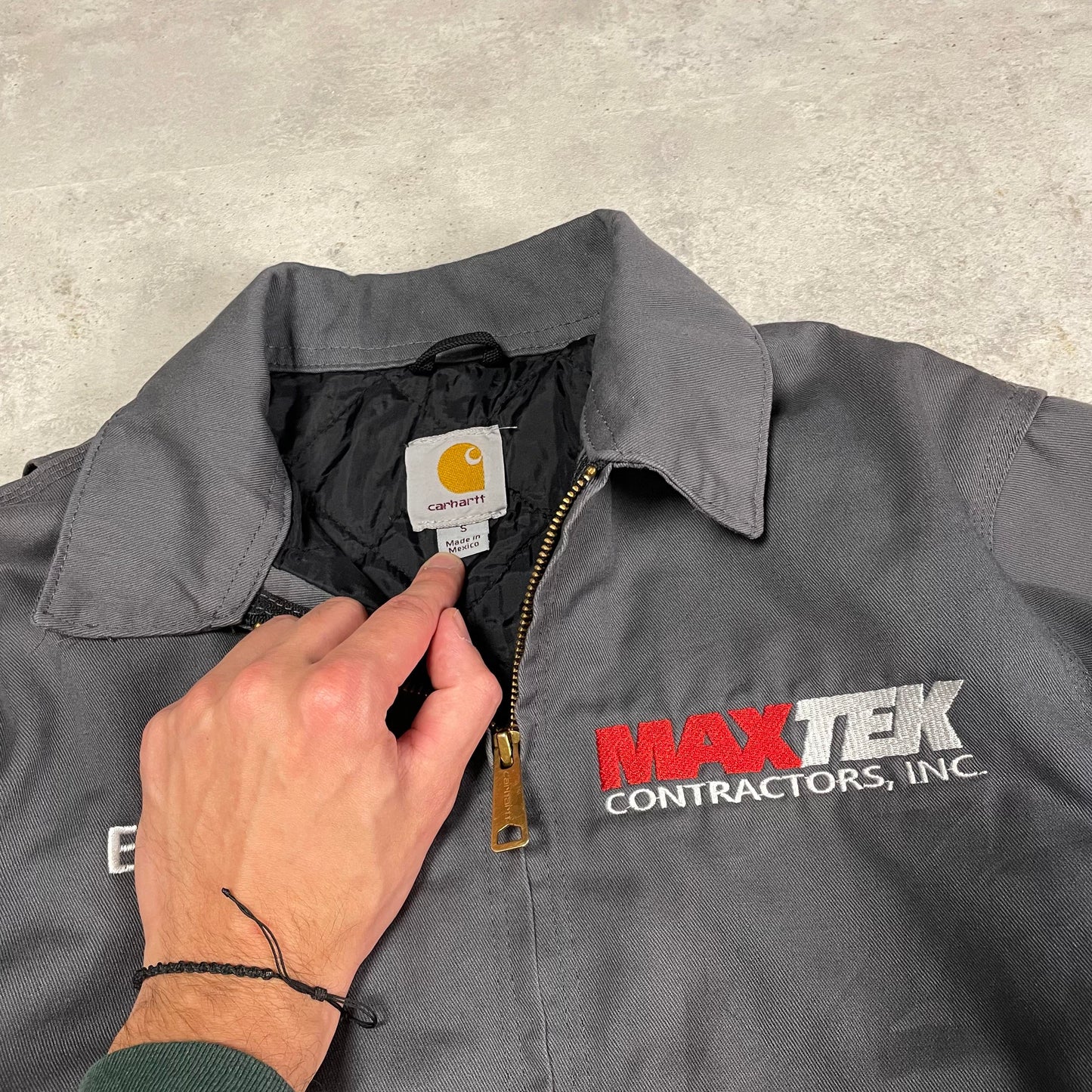 Vintage Carhartt Detroit workjacket