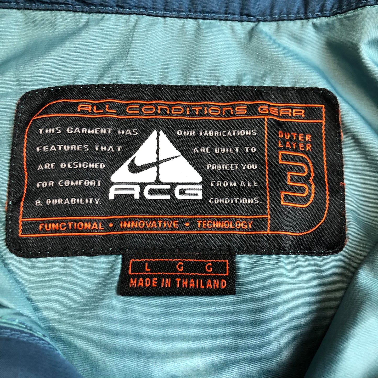 Nike vintage 90's ACG széldzseki