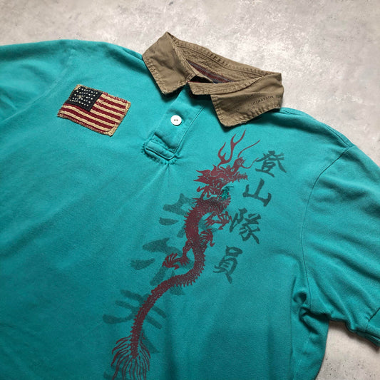 Vintage Ralph Lauren dragon style pólóing