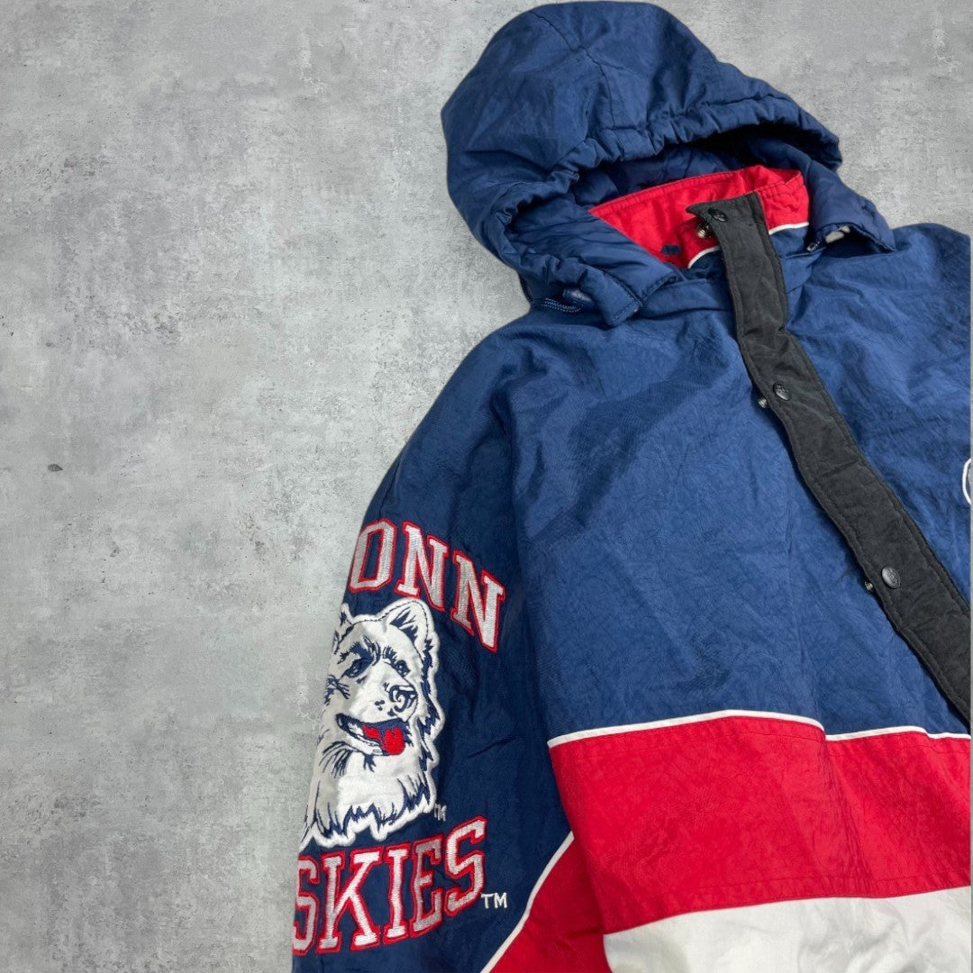 Vintage Starter Uconn Huskies kabát