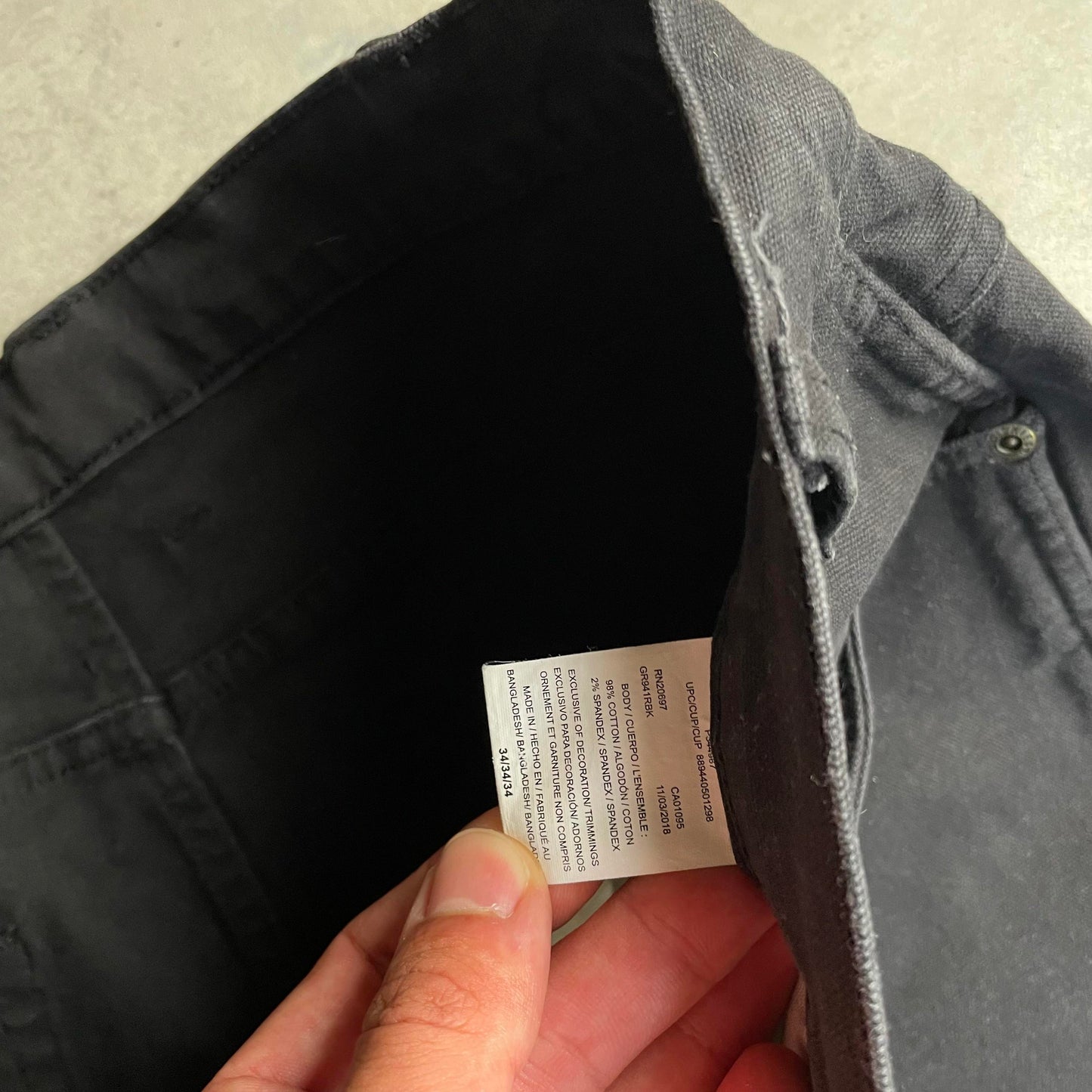 Dickies fekete farmer jorts