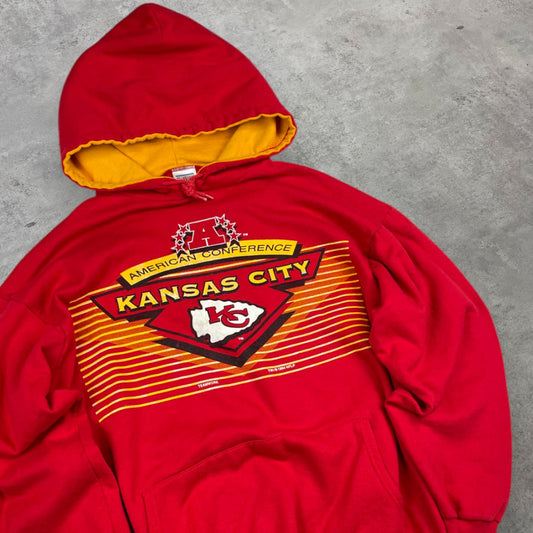Vintage 90's Kansas City Chiefs hoodie