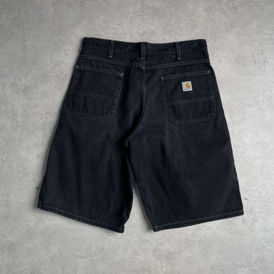Carhartt fekete farmer rövidnadrág