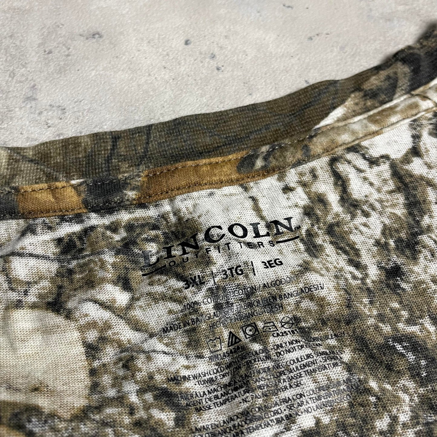 Realtree type v-nyakú póló