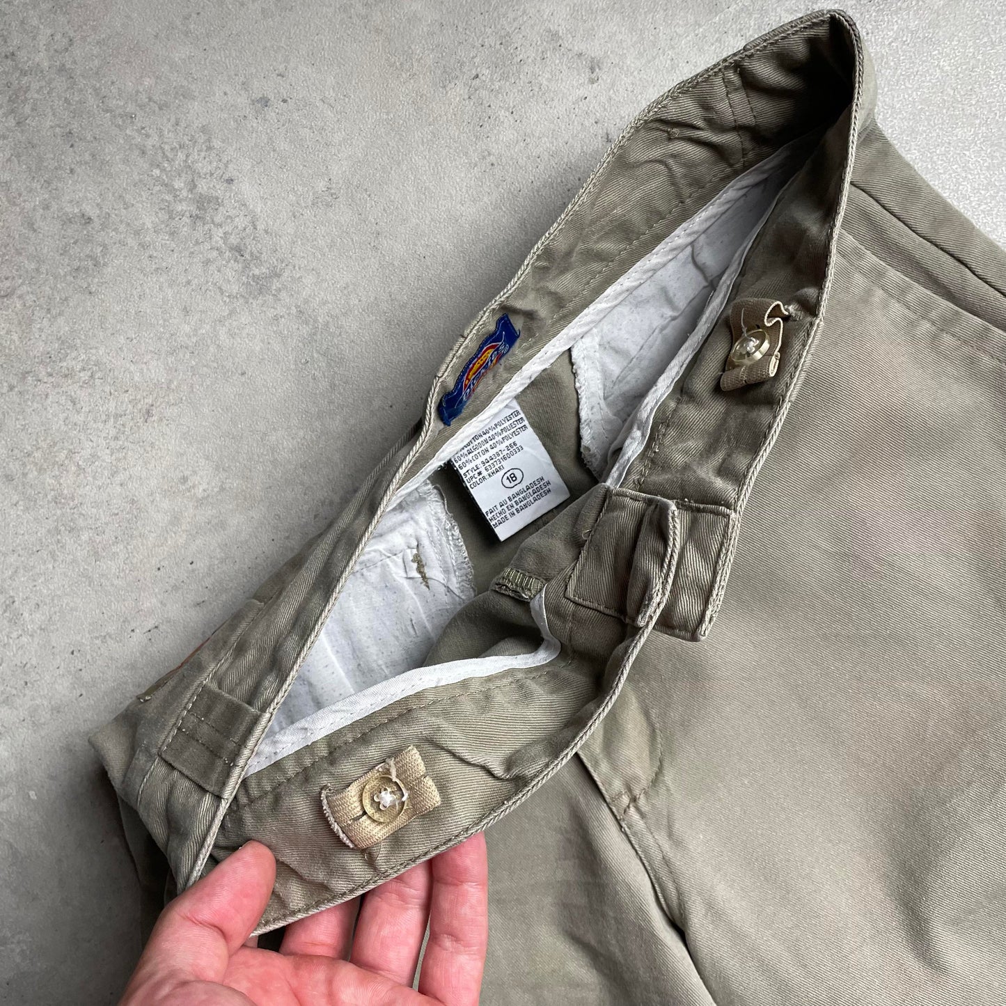 Dickies bézs jorts