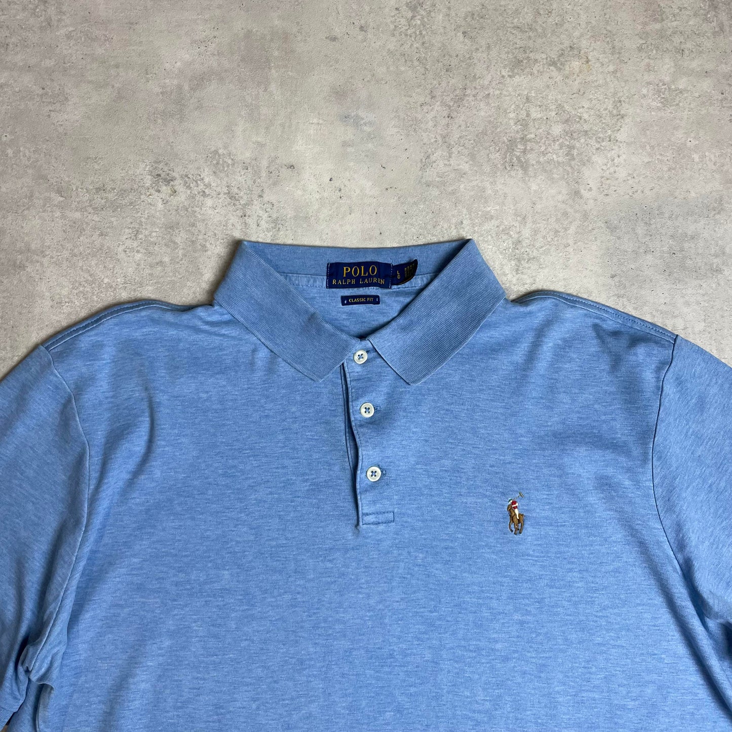 Ralph Lauren világoskék pólóing