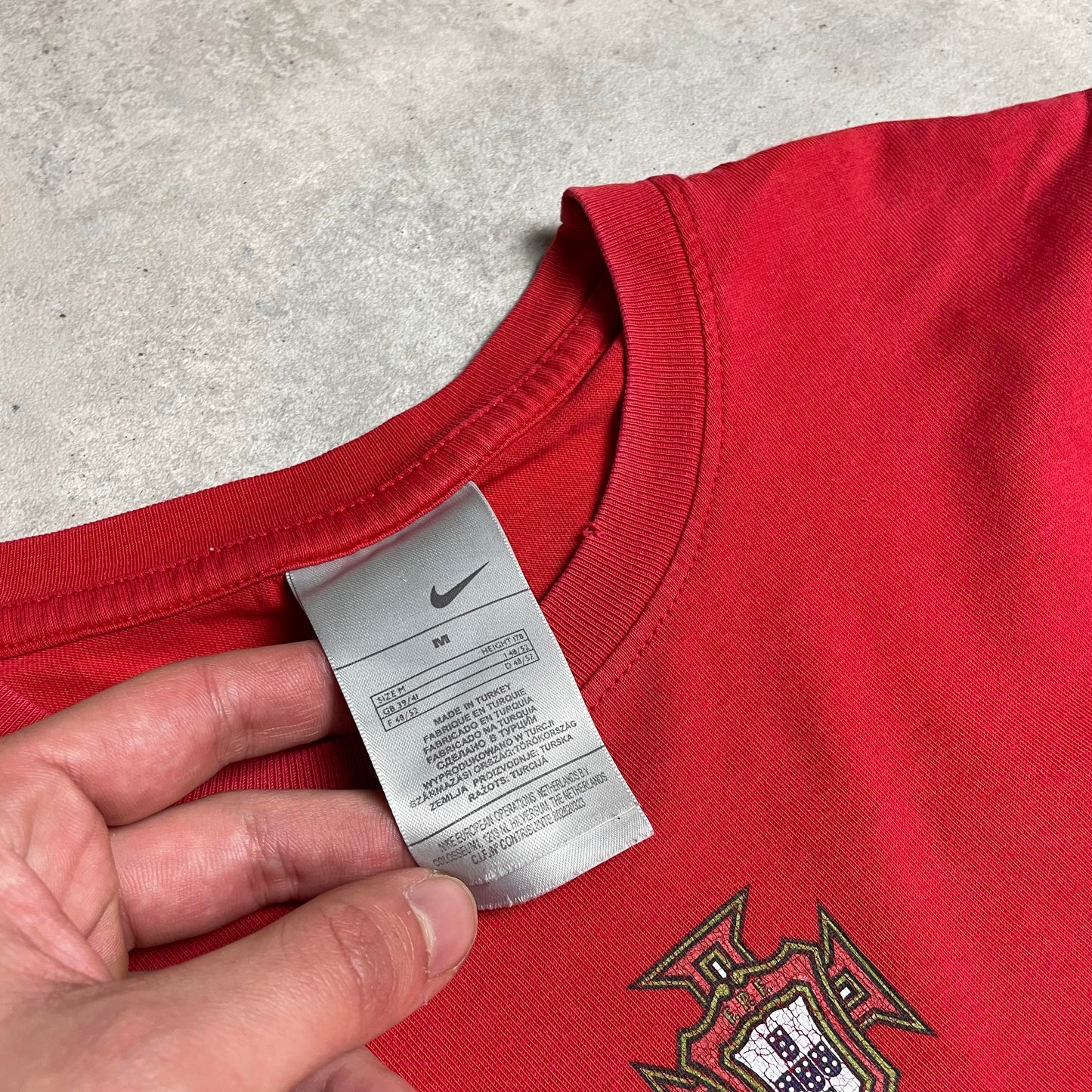 Vintage Nike Portugal póló