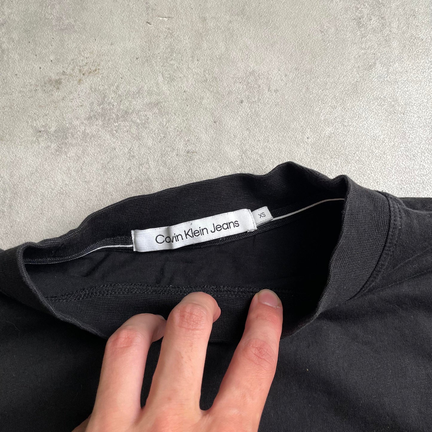 Calvin Klein fekete póló