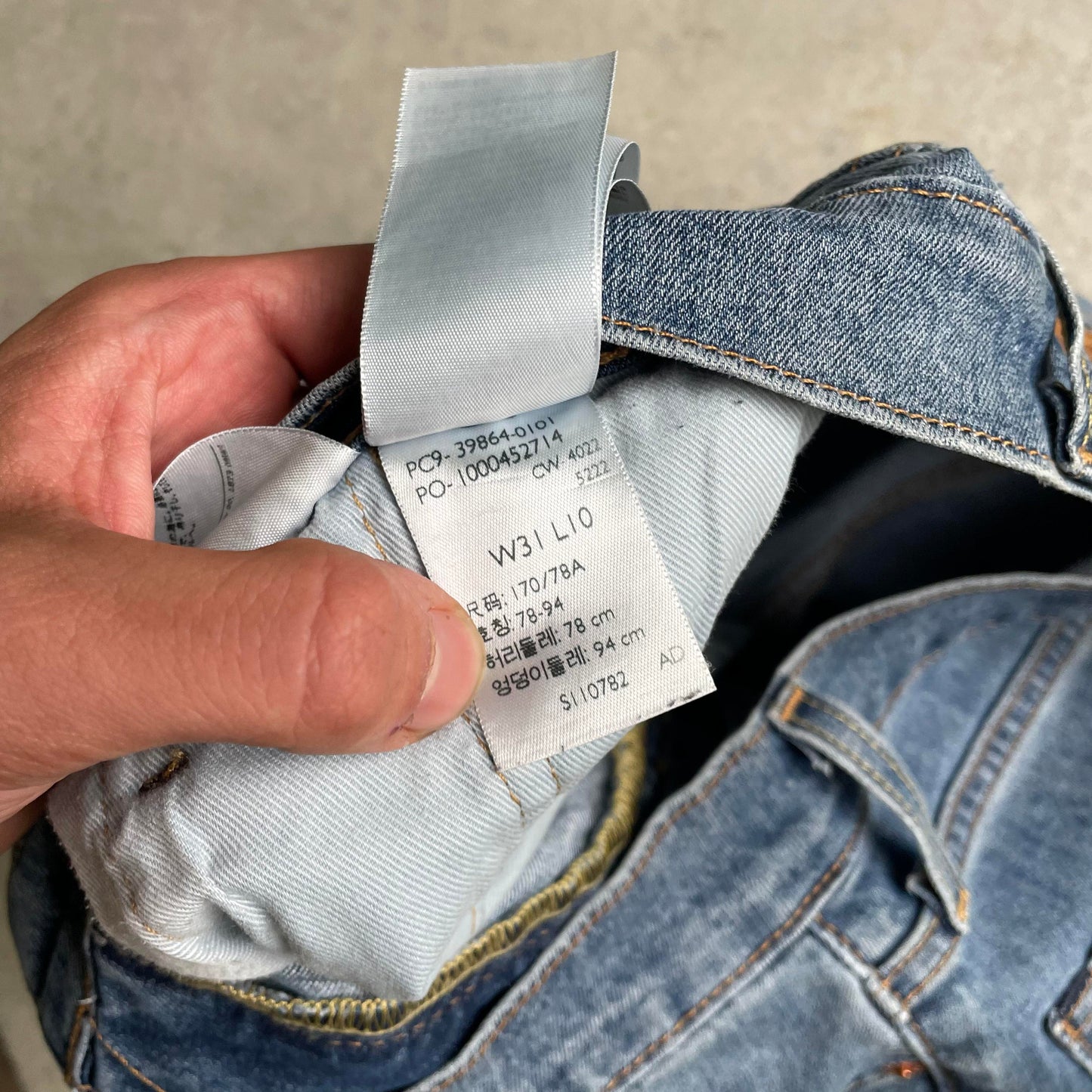 Levi's farmer rövidnadrág