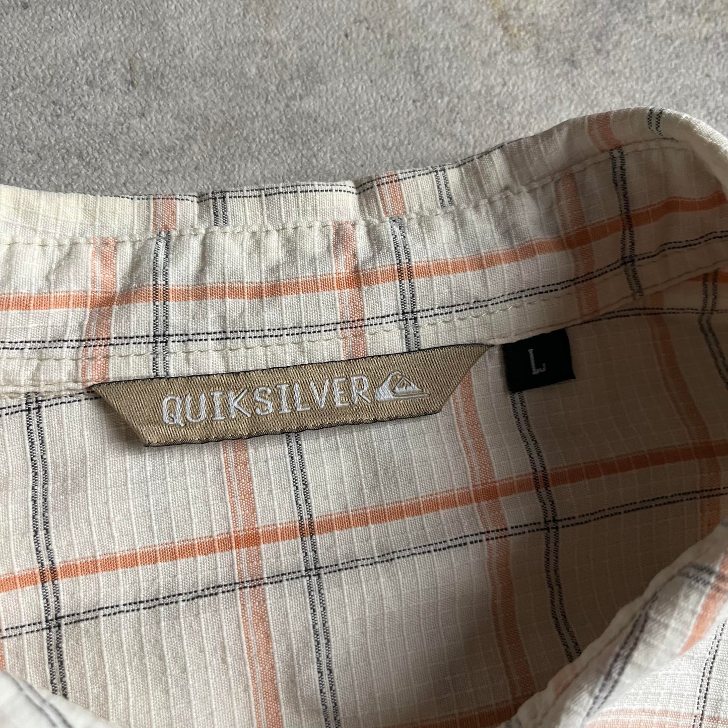 Quicksilver kockás ing