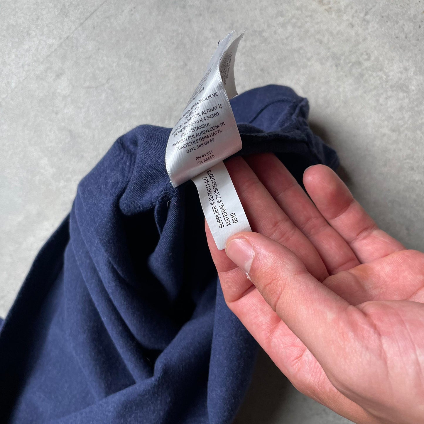Ralph Lauren sötétkék pólóing