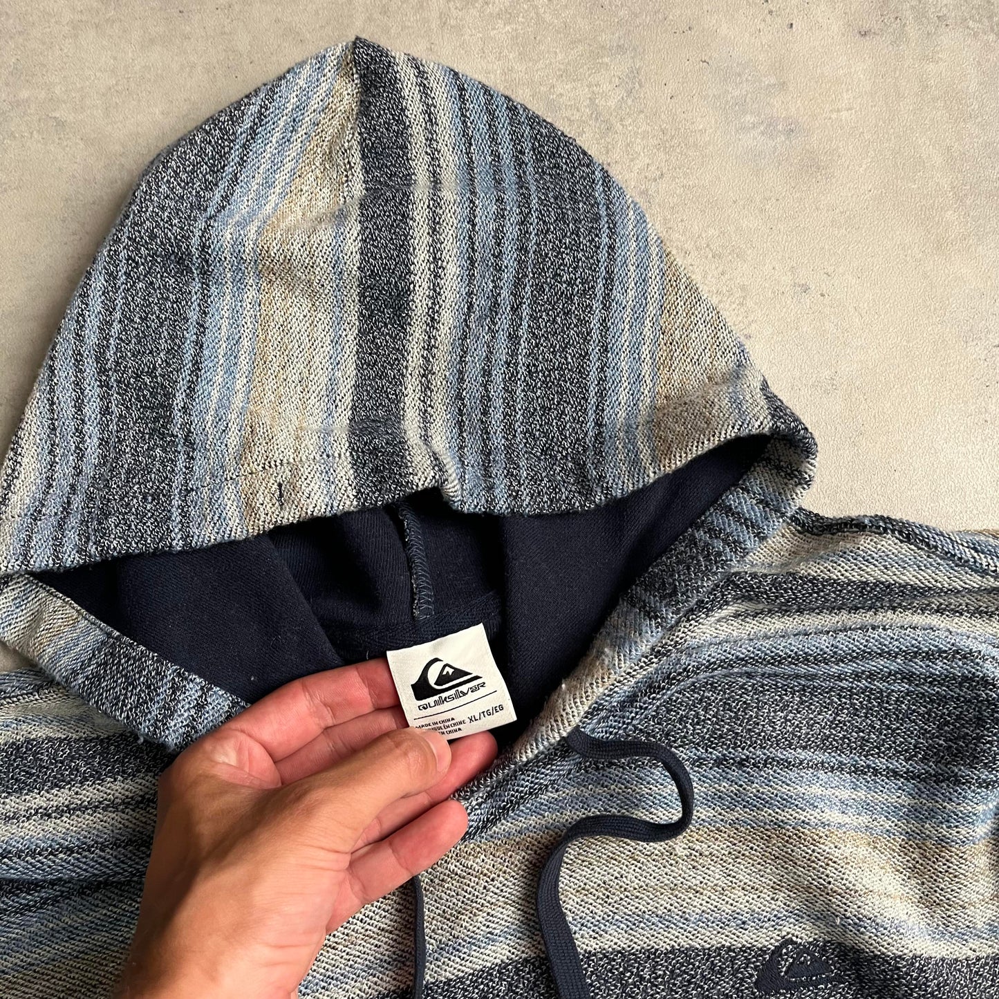 Quicksilver beach type hoodie