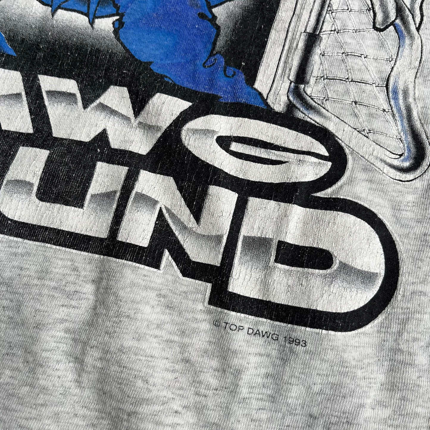 Vintage 1993 hiphop Top Dawg trikó