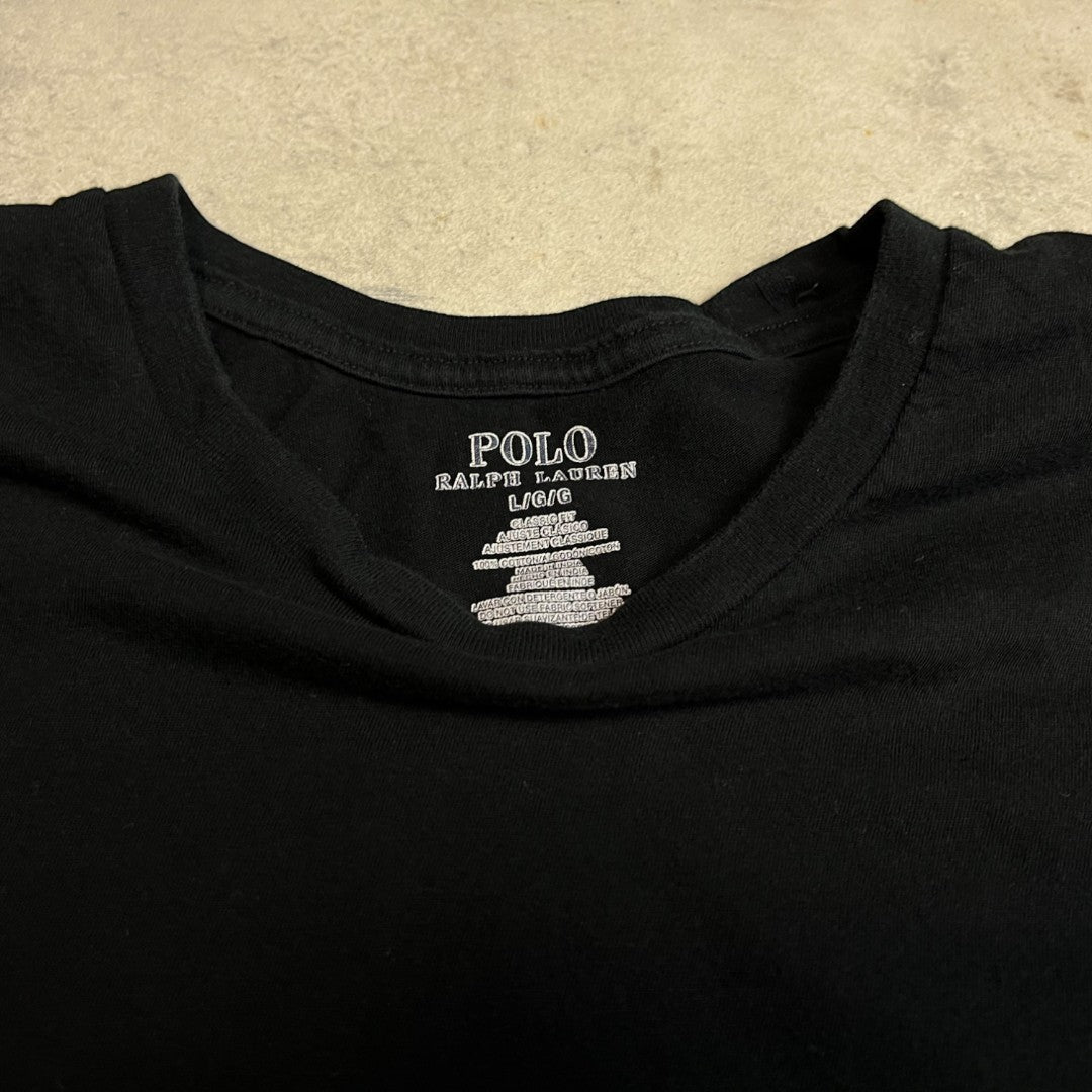 Ralph Lauren fekete póló