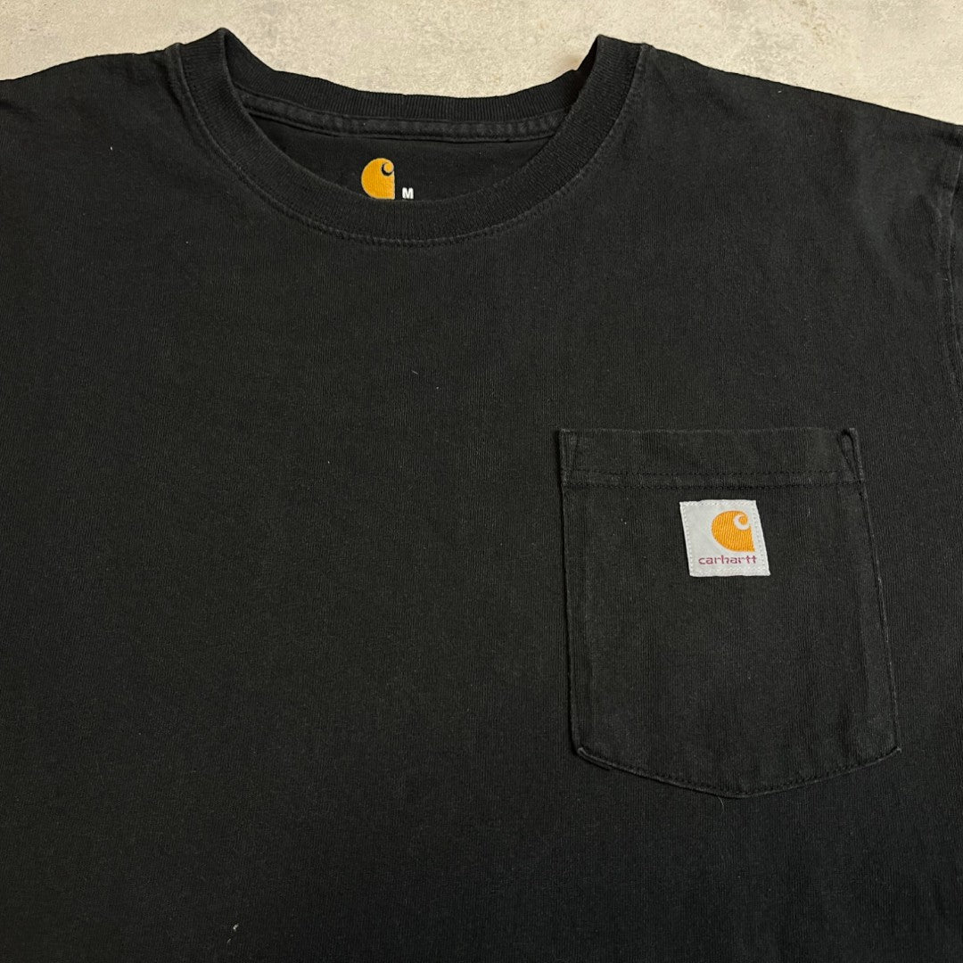 Carhartt fekete zsebes póló