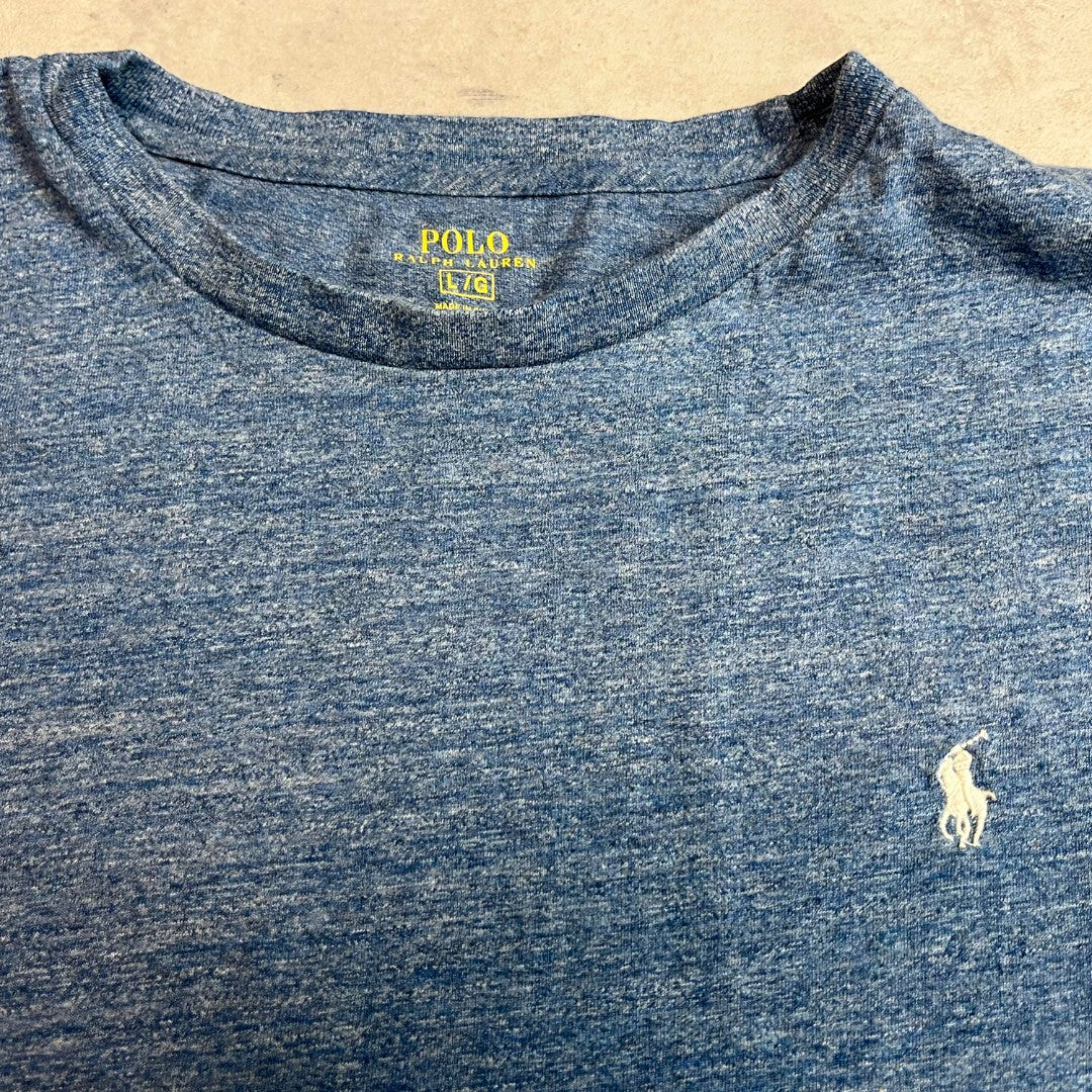 Ralph Lauren világoskék hosszúujjú póló