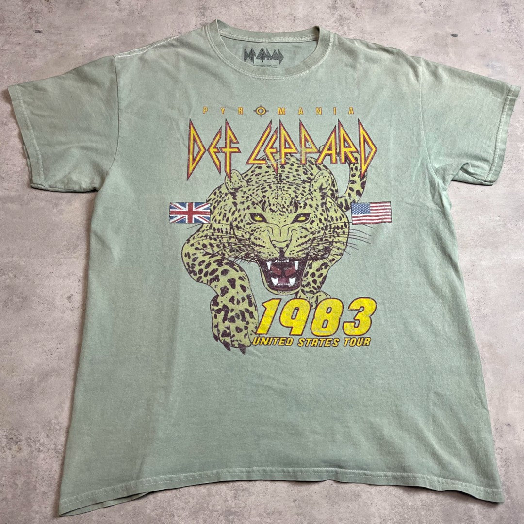Def Leppard 1983 United States tour póló