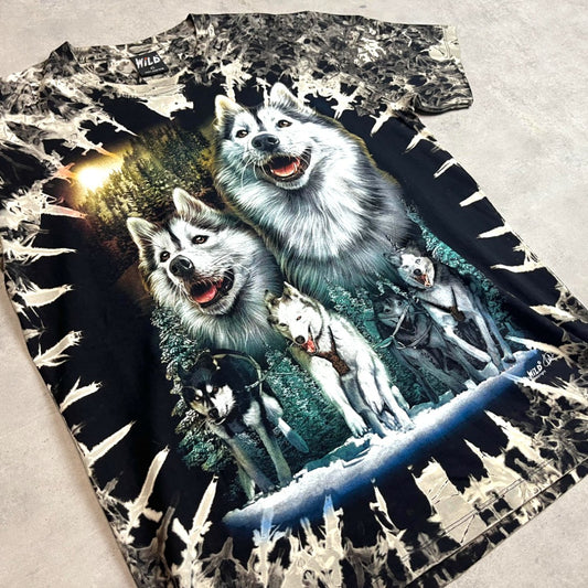 Vintage Wild wolfpack póló