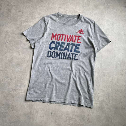 Adidas szürke graphic póló