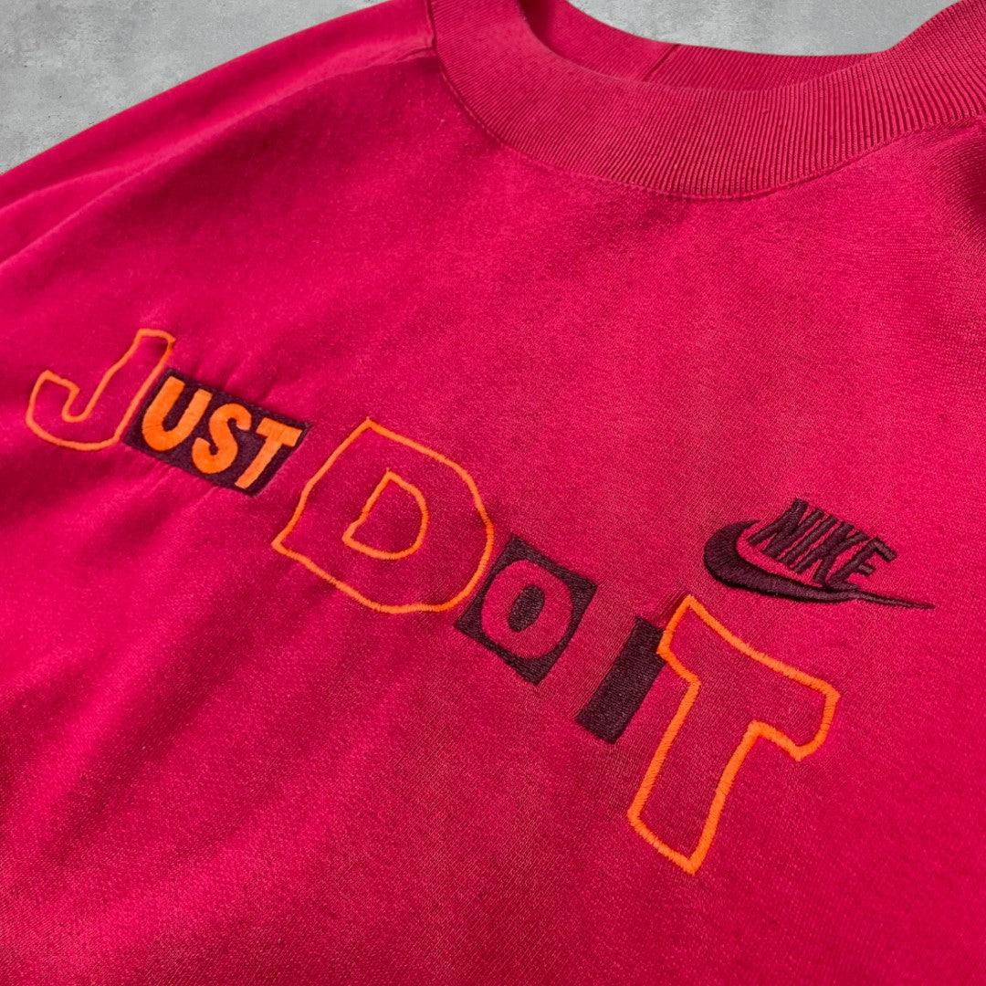 Nike vintage 90's spellout pulóver