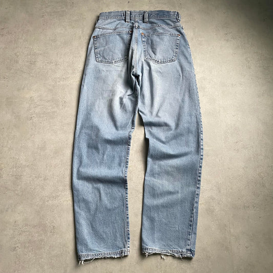 Diesel vintage világoskék szaggatott farmernadrág