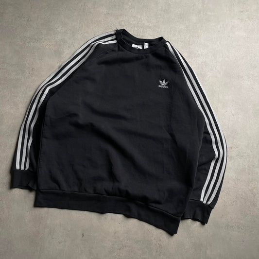 Adidas fekete crewneck