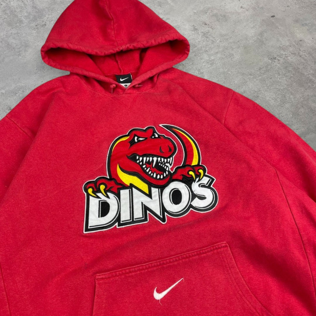 Vintage Nike Dinos kapucnis pulóver