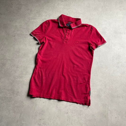 Armani Jeans piros pólóing