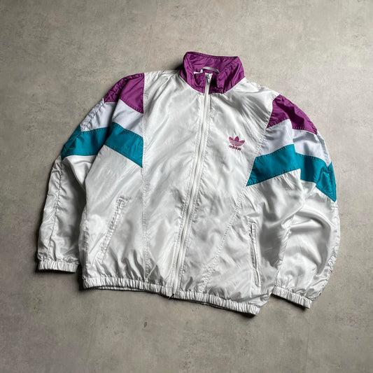Vintage Adidas fehér széldzseki