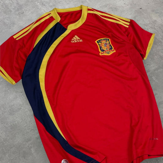 Adidas Spanyolország 09/10 hazai mez