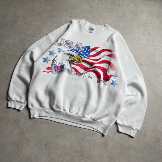 Vintage Tultex graphic crewneck