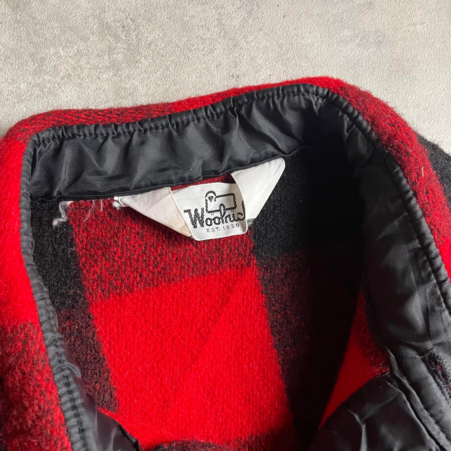 Vintage Woolrich favágó dzseki