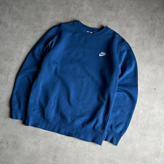 Nike azúrkék crewneck