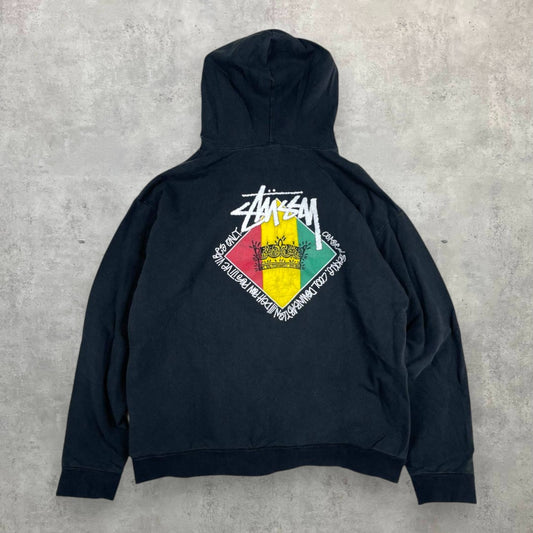 Vintage Stüssy rasta hoodie