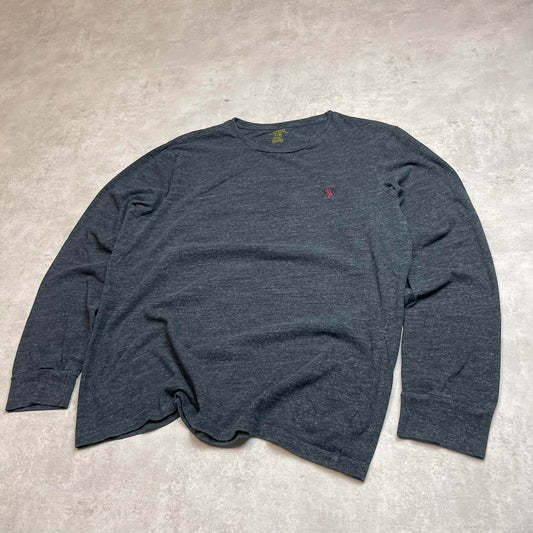 Ralph Lauren szürke hosszú ujjú póló