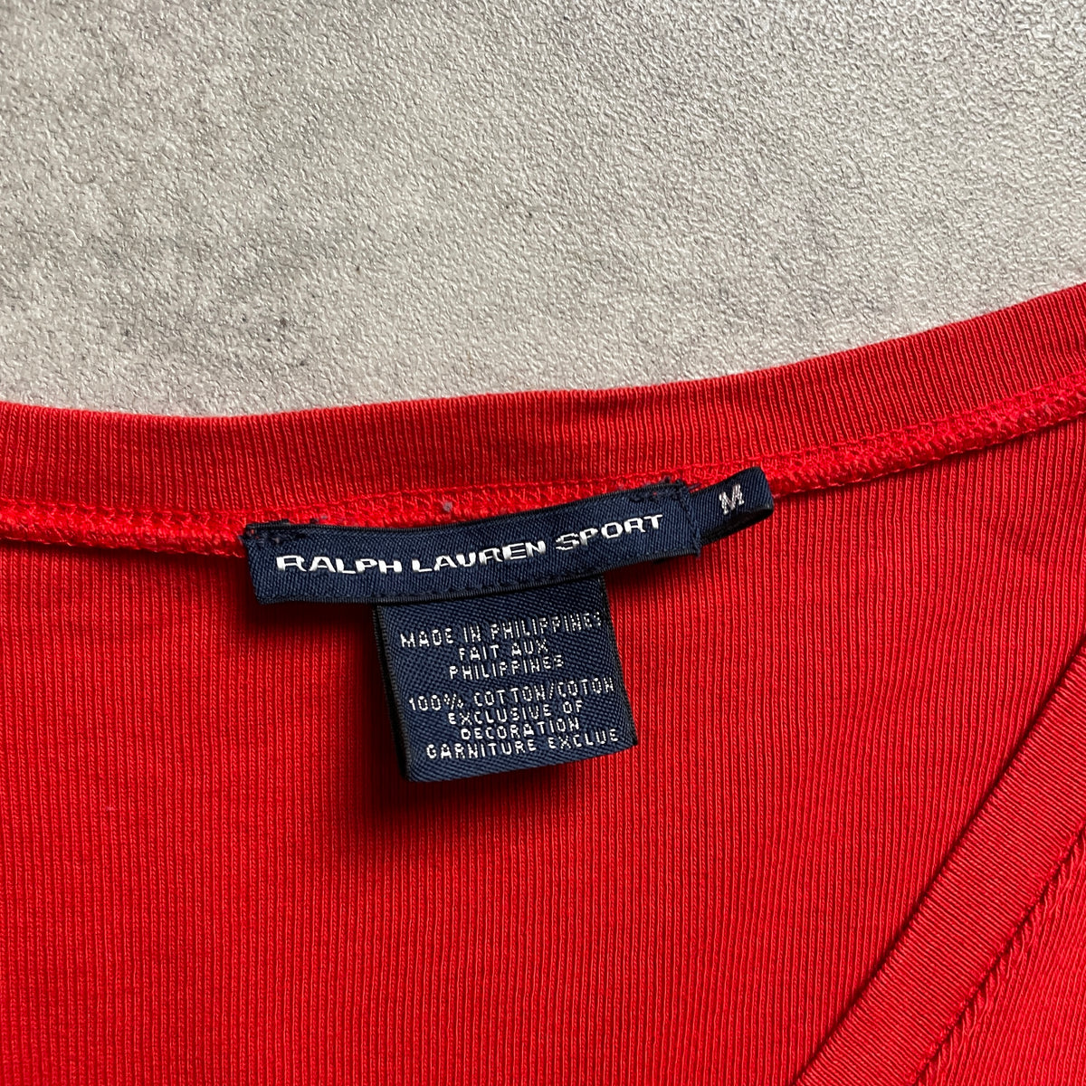 Ralph Lauren v-nyakú kötött pulóver