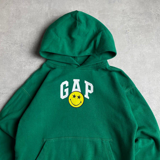 Gap smiley kapucnis pulóver