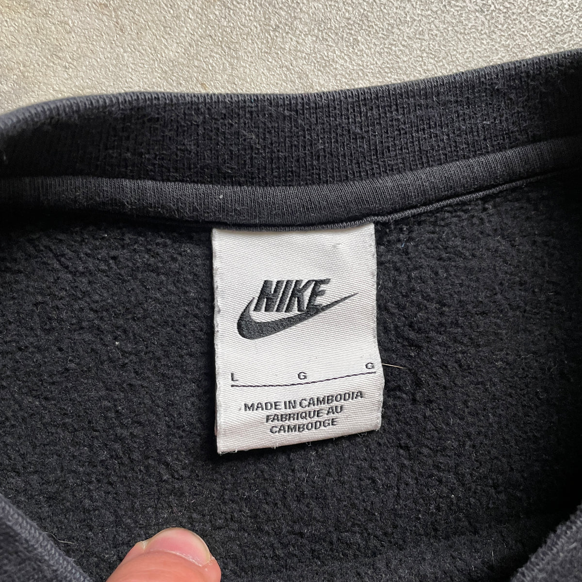 Nike multilogo crewneck