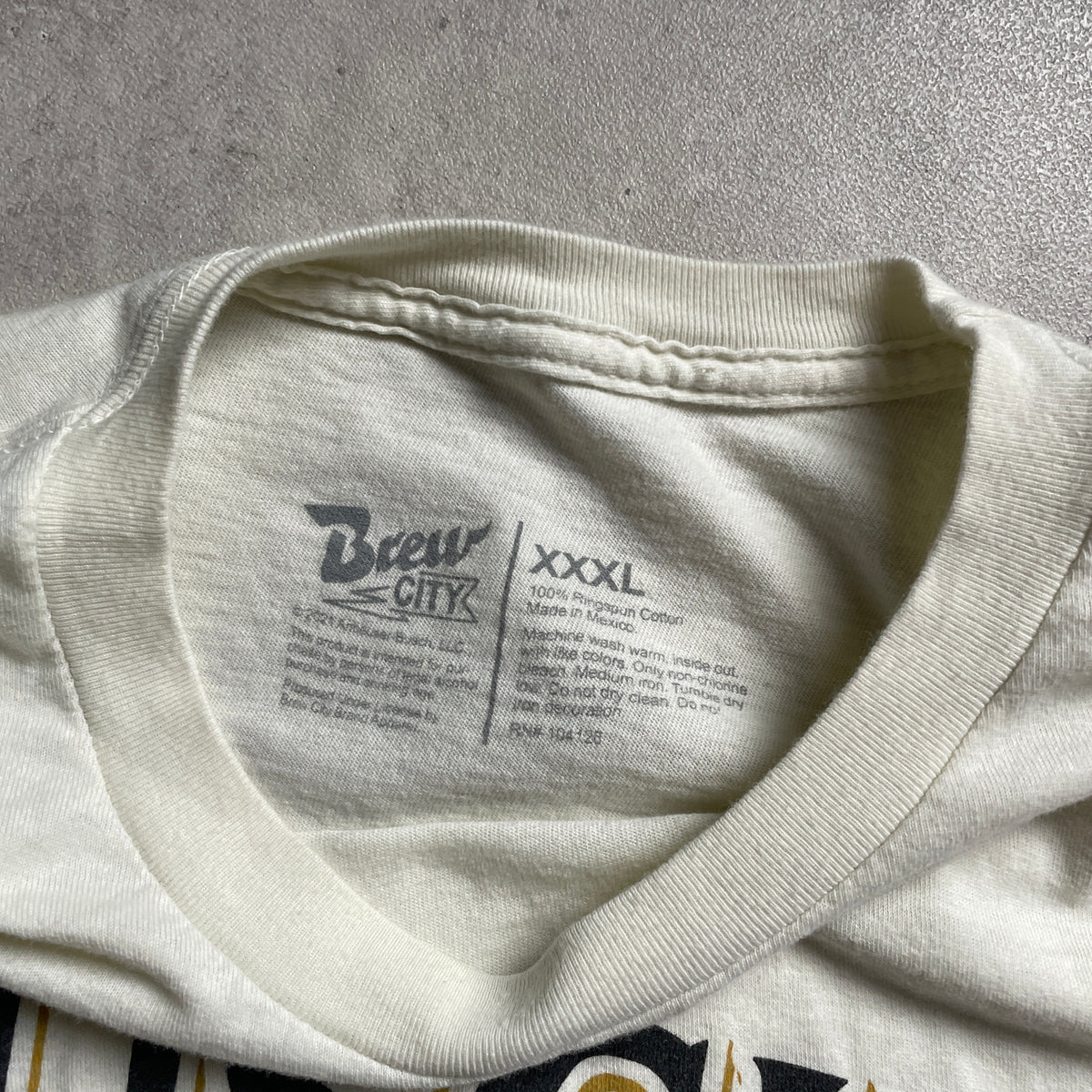 Vintage Busch Beer graphic póló