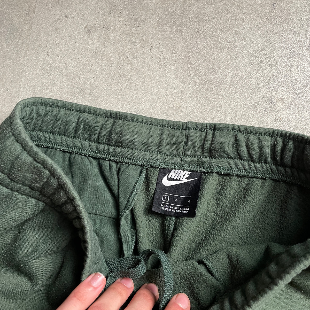 Nike sötétzöld melegítőszett