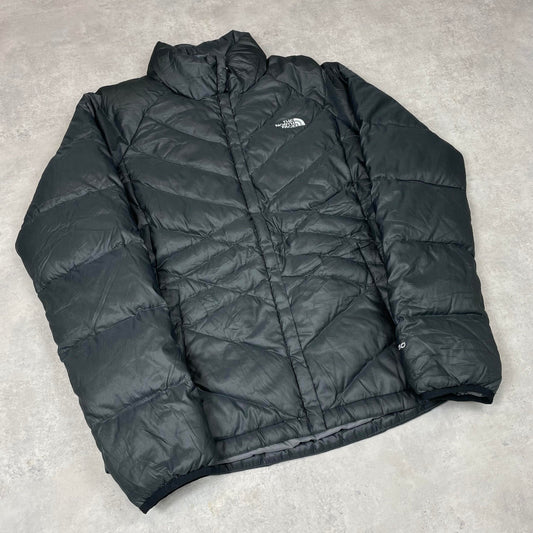The North Face 550 szürke női tollkabát